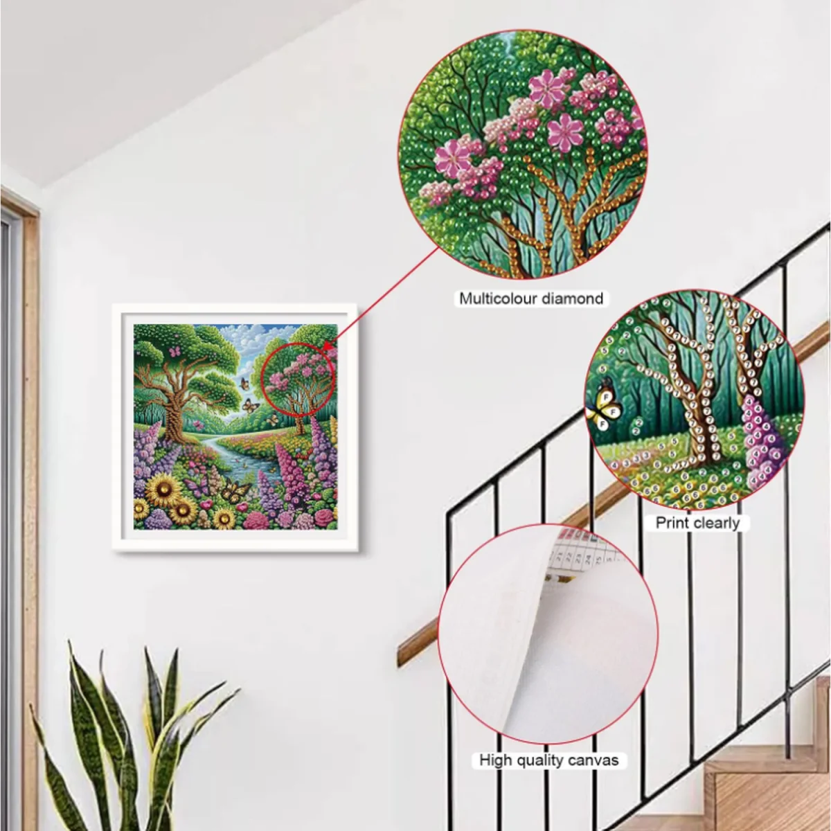 Summer Scene Diamond Painting Kit - Multi – image 6