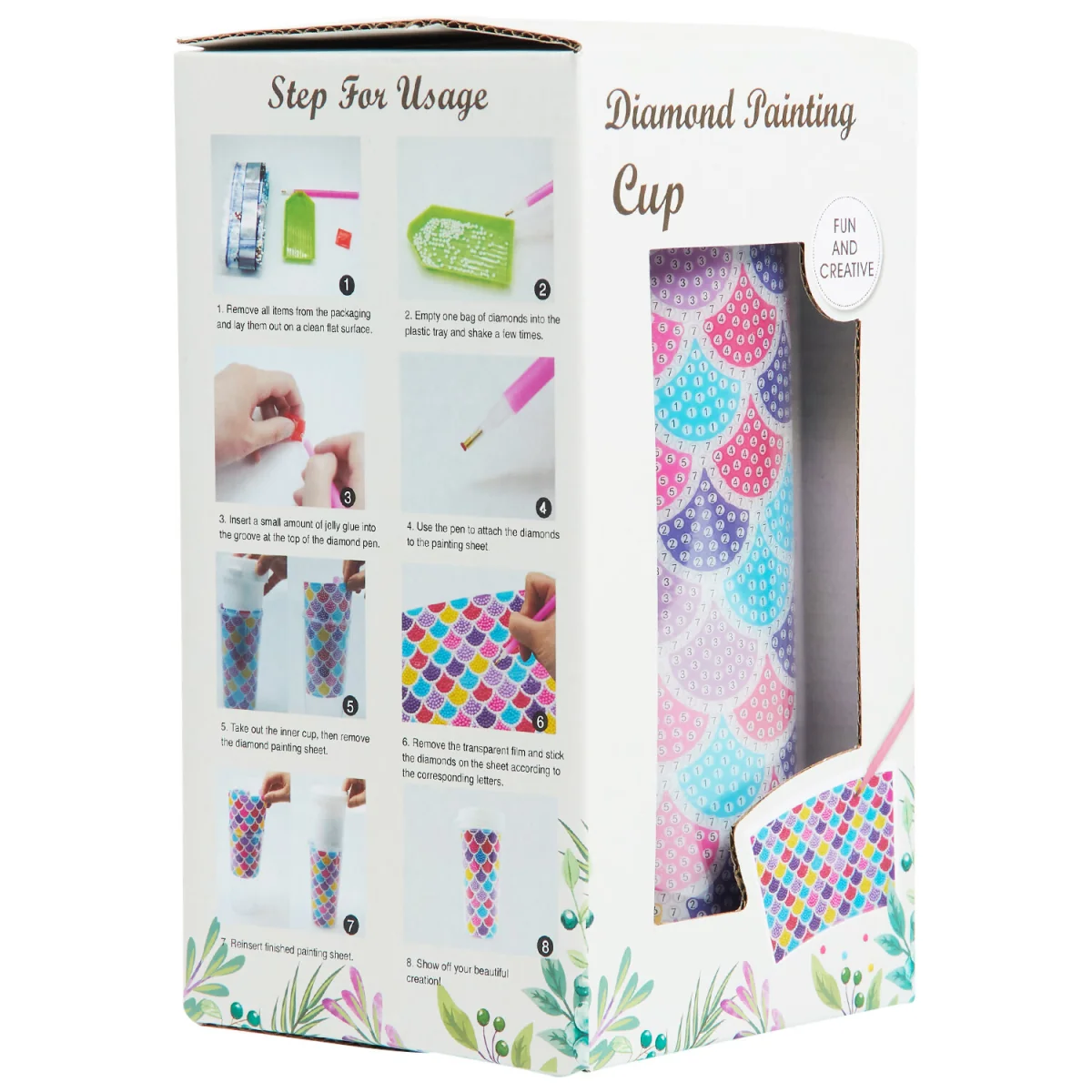 Assorted Diamond Painting Cup - Multicolour – image 2