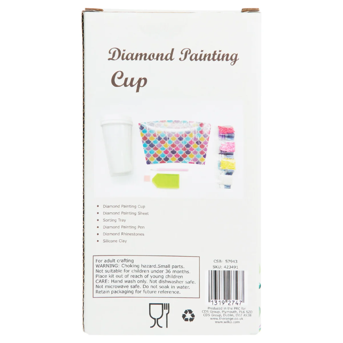 Assorted Diamond Painting Cup - Multicolour – image 4