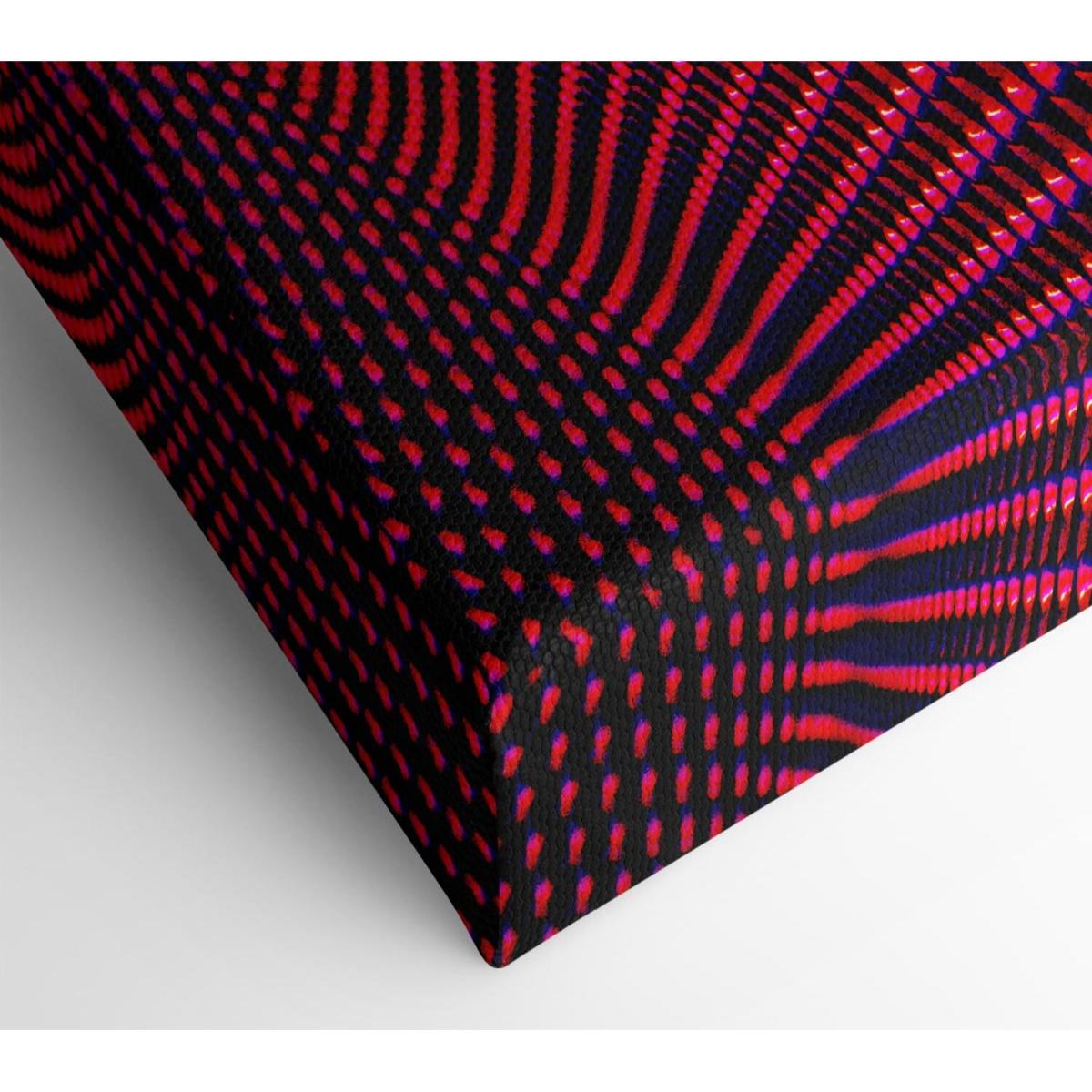Red Movement Canvas Print Wall Art - Yellow / 81.28cm – image 2