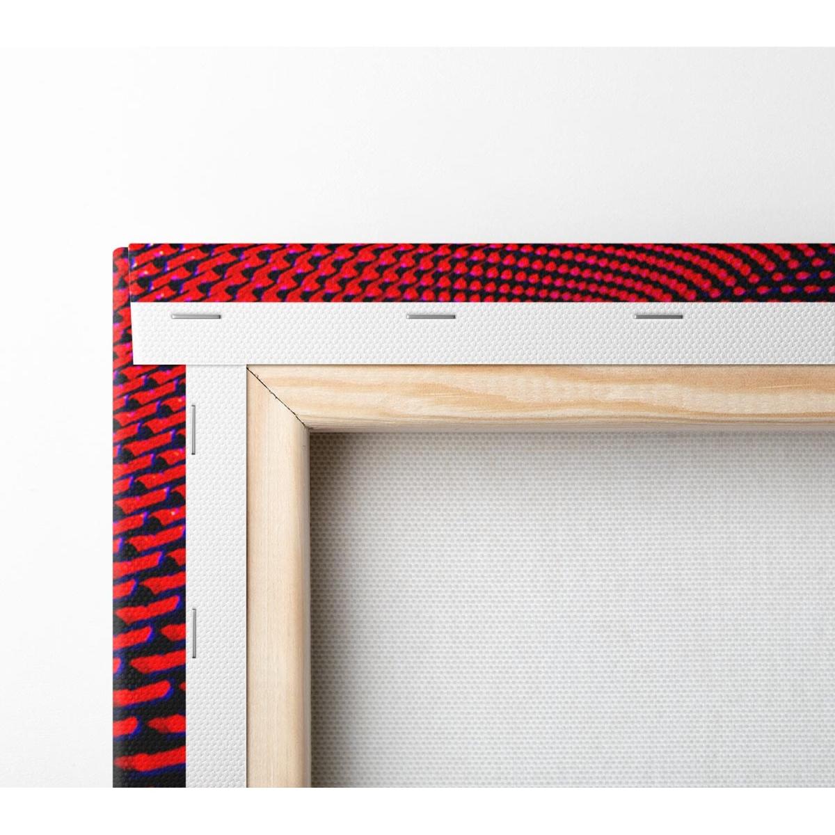 Red Movement Canvas Print Wall Art - Yellow / 81.28cm – image 3