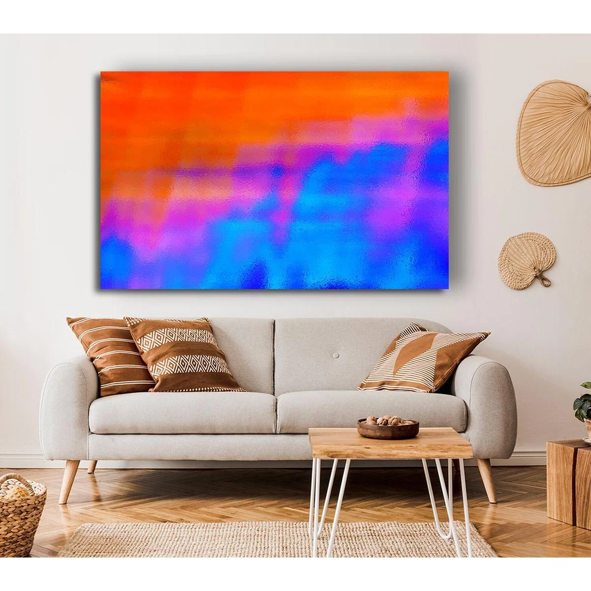 On The Other Side Canvas Print Wall Art - Yellow / 50.8cm – image 4