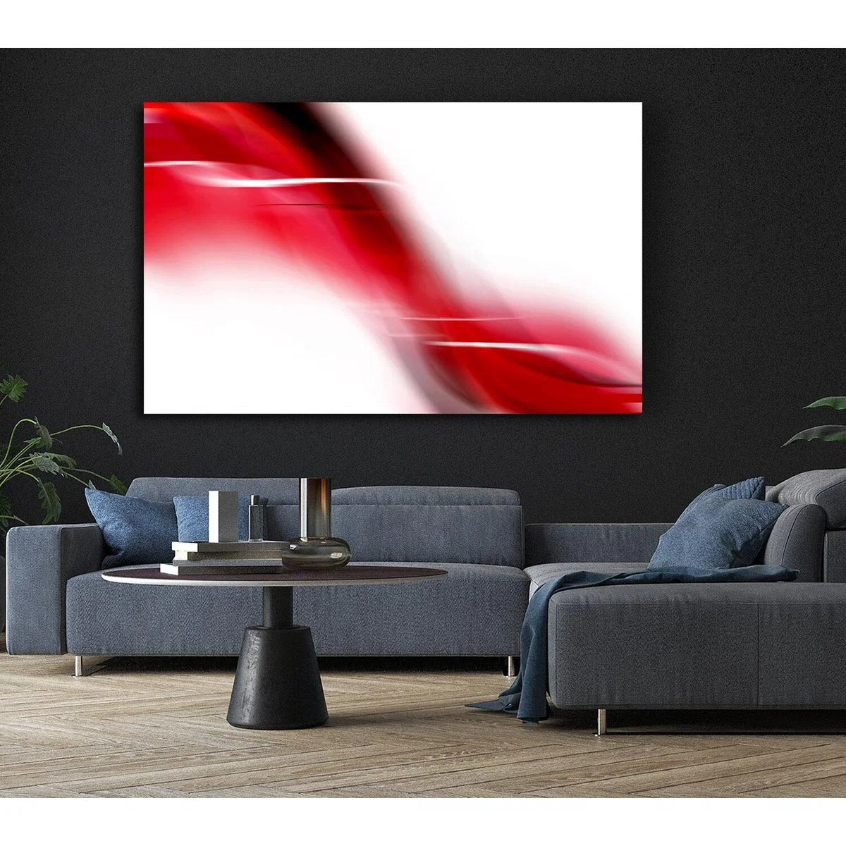 Red Rapid Canvas Print Wall Art - Yellow / 50.8cm – image 5
