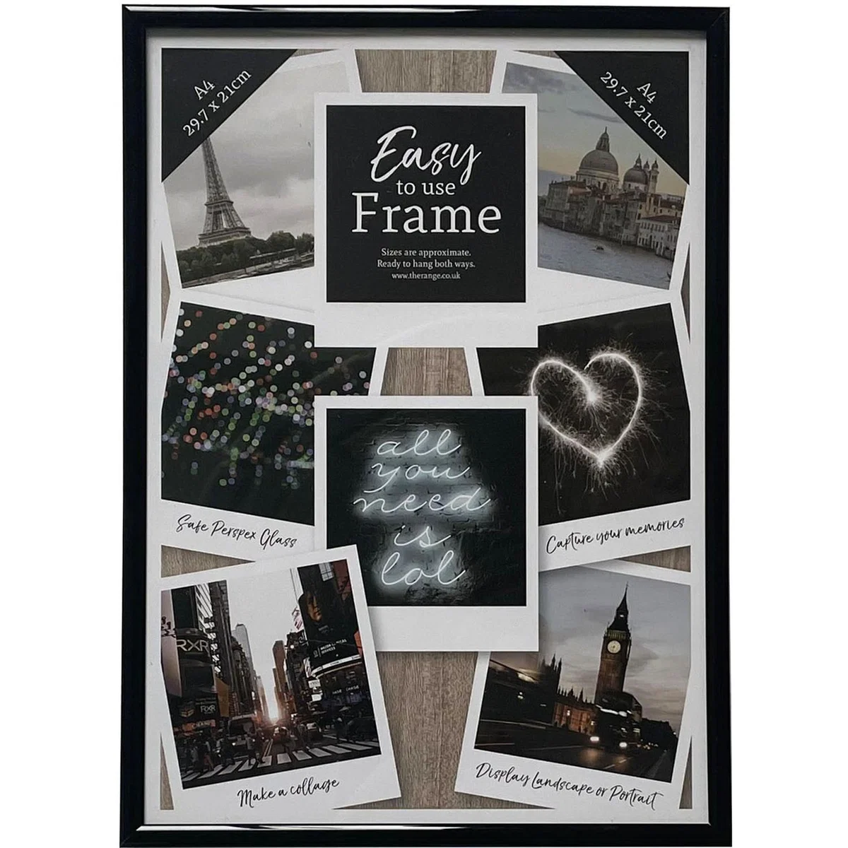 Easy Photo Frame - Black / 39x28in – image 3