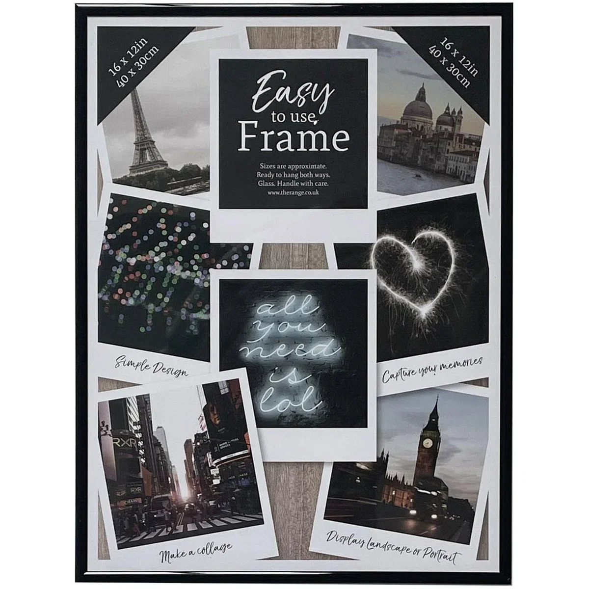 Easy Photo Frame - Black / 39x28in – image 4