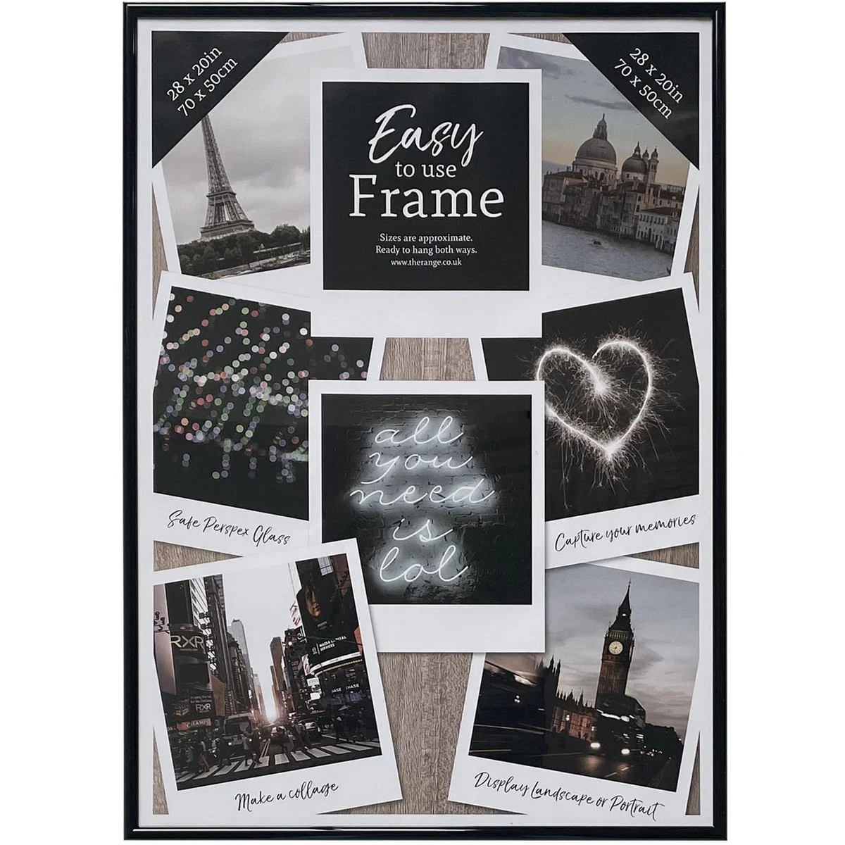 Easy Photo Frame - Black / 39x28in – image 6