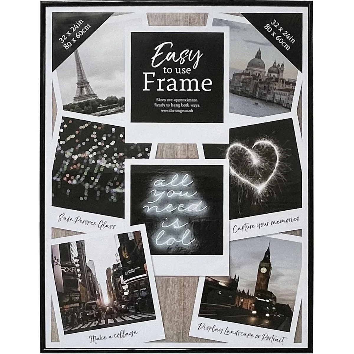 Easy Photo Frame - Black / 39x28in – image 7