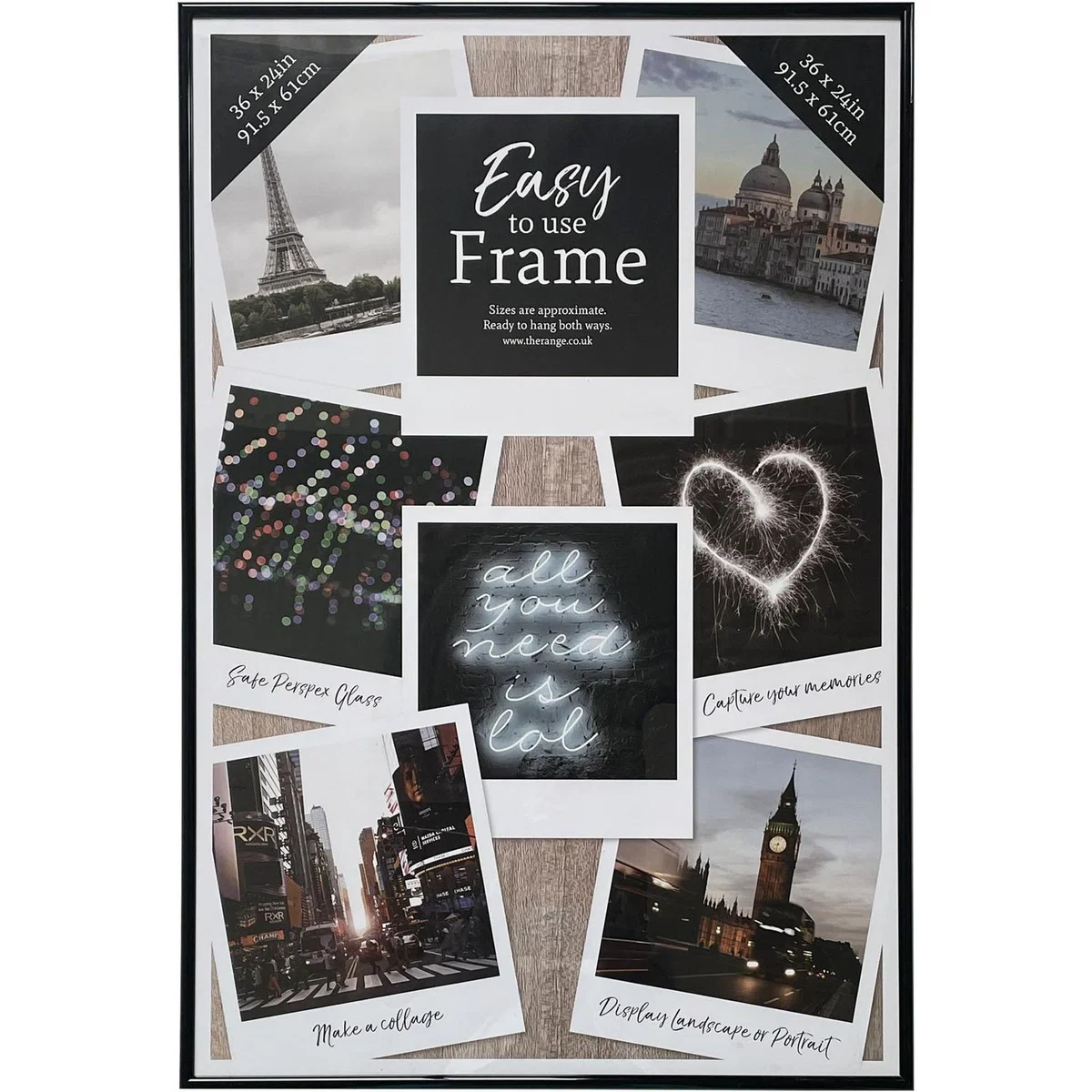 Easy Photo Frame - Black / 39x28in – image 8