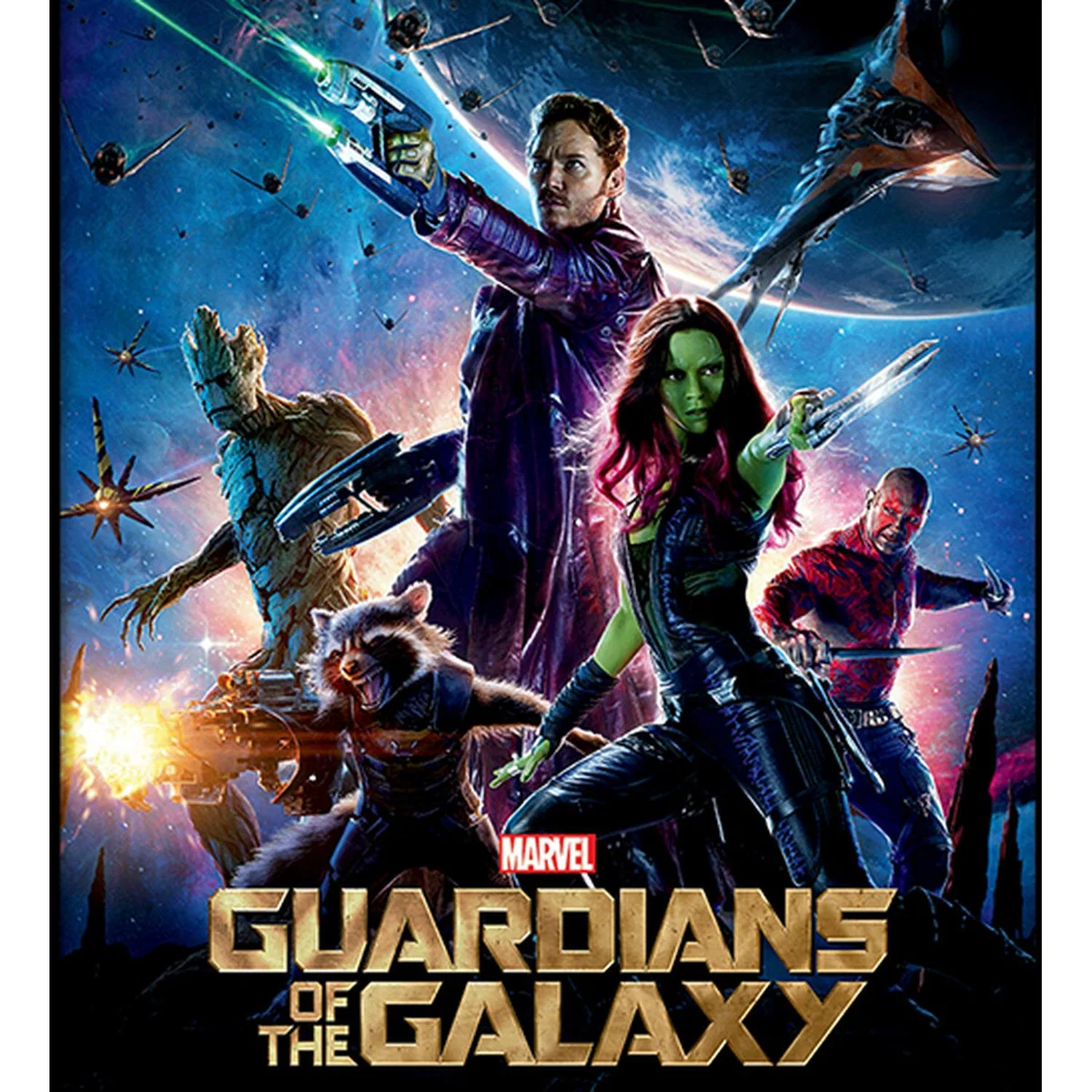 Guardians Of The Galaxy (One Sheet) Framed Print – image 1