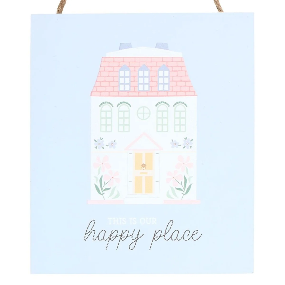 Something Different This Is Our Happy Place Hanging Sign - Blue – image 2