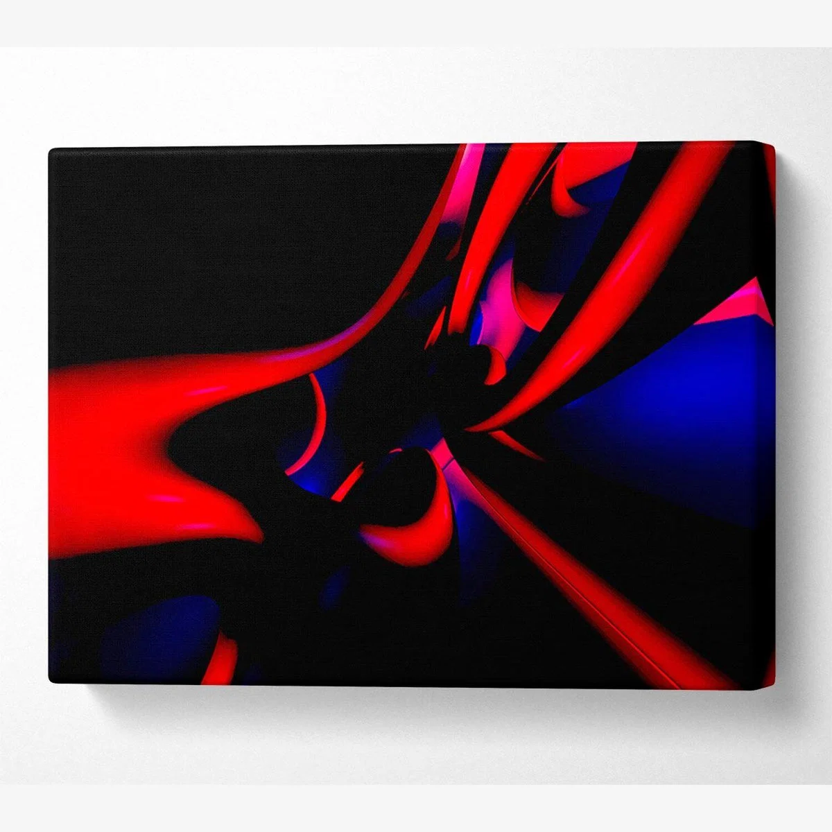 Red Tubular Canvas Print Wall Art - Yellow / 50.8cm – image 1