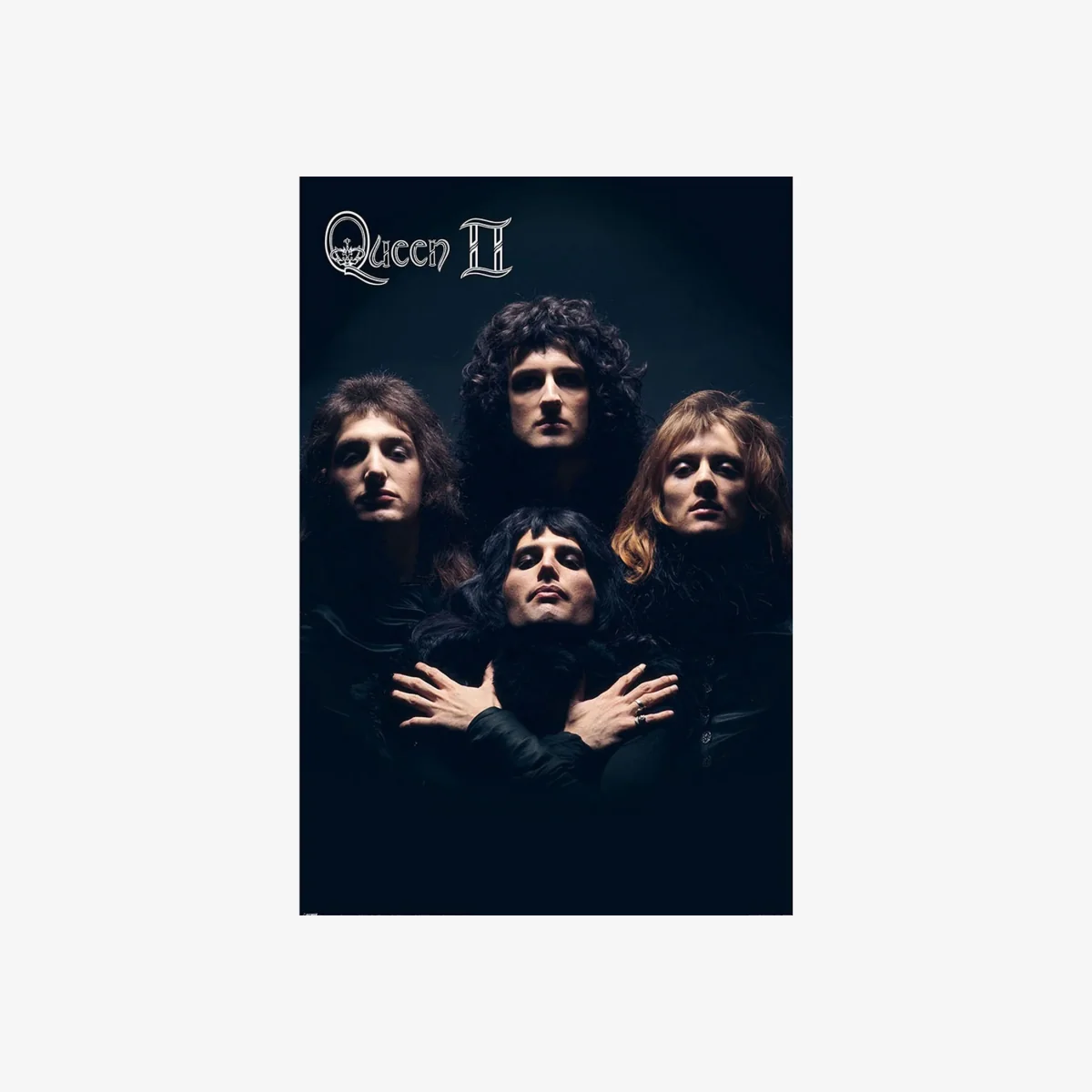 Queen Bohemian Poster - Black