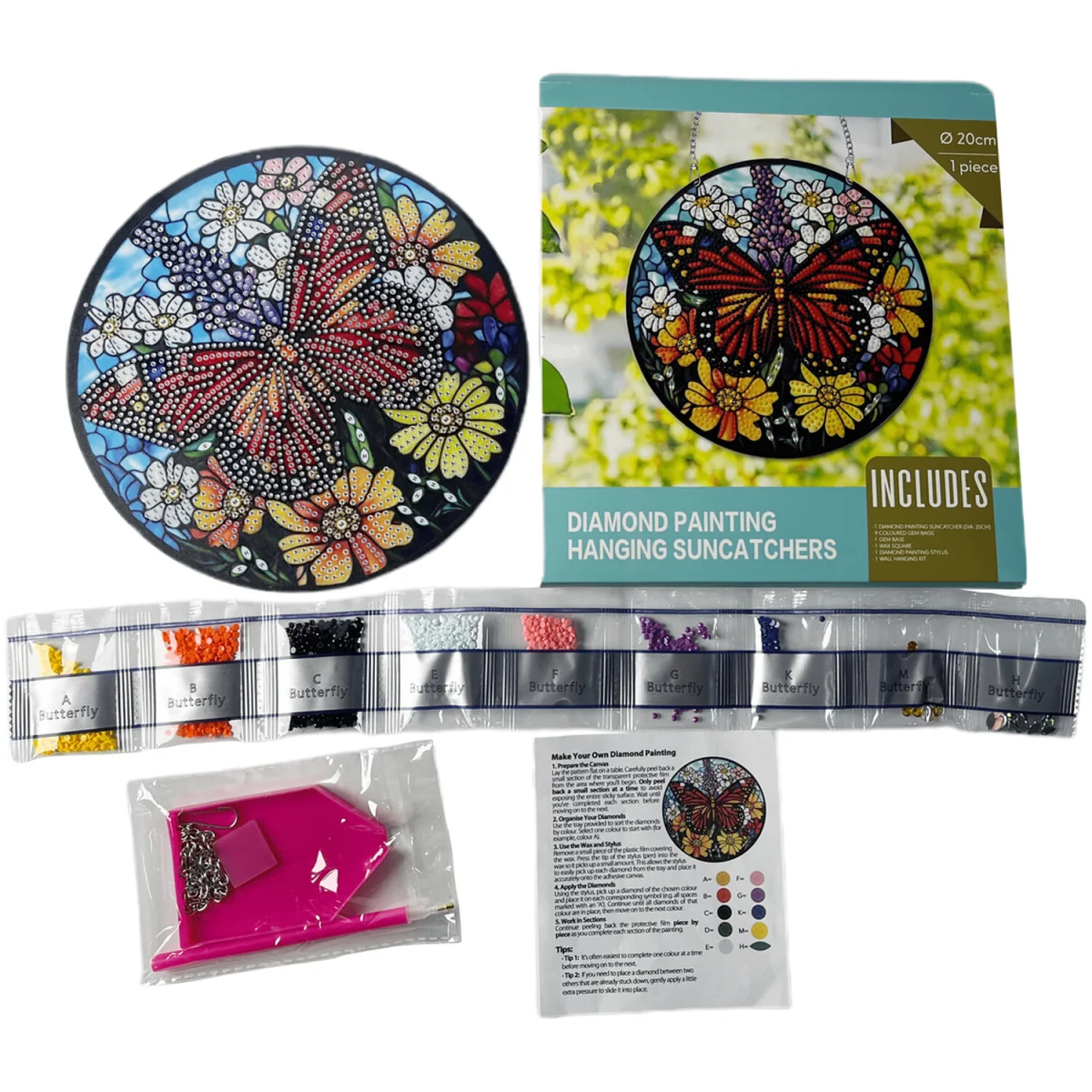 Diamond Painting Hanging Suncatchers Kit – image 5