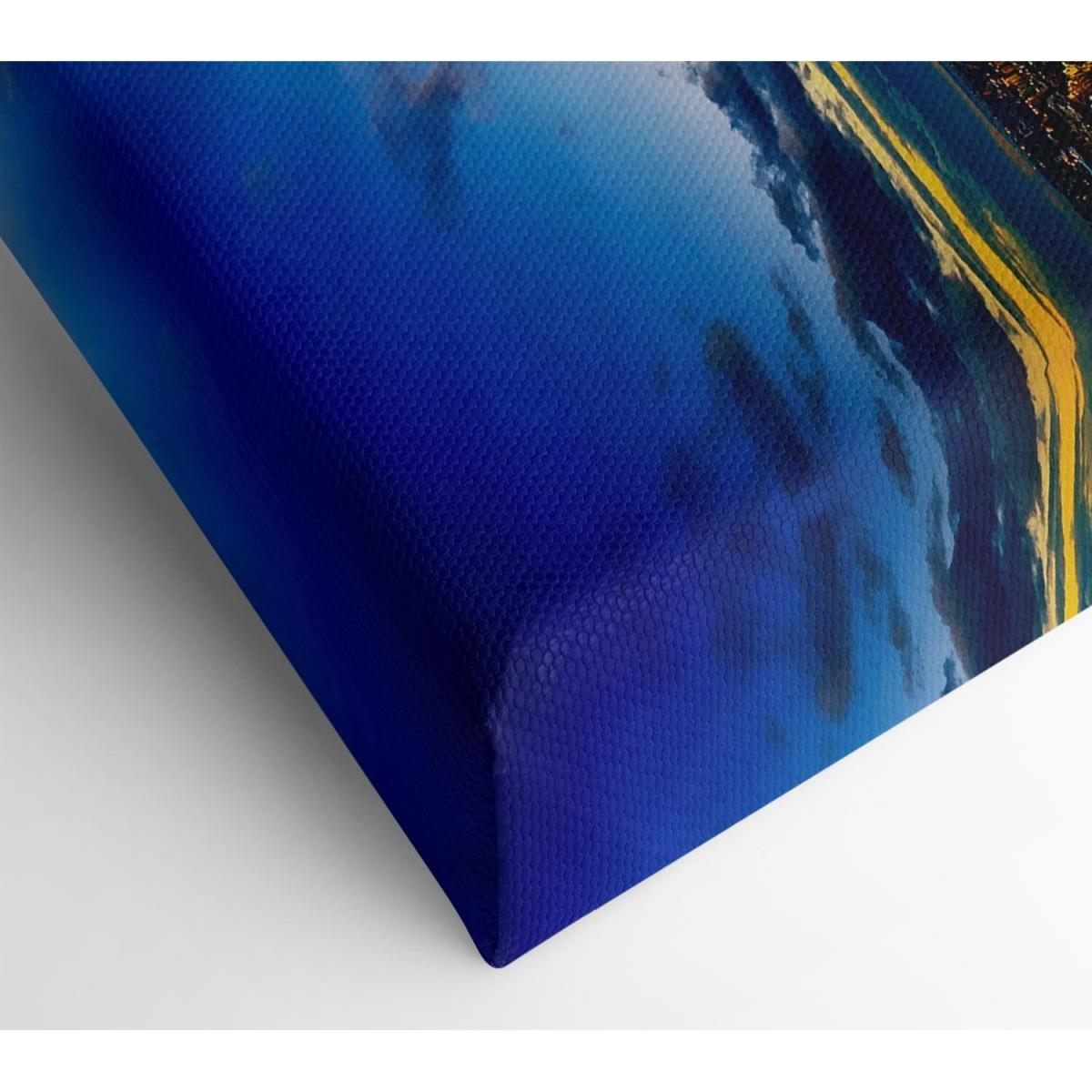 City Of The Golden Sun Canvas Print Wall Art - Yellow / 50.8cm – image 2