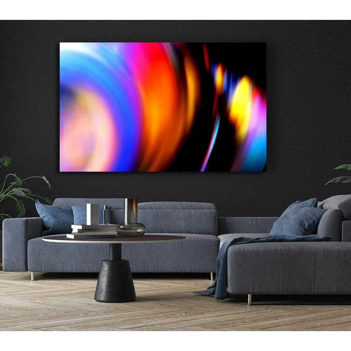 Magic Roundabout Canvas Print Wall Art - Yellow / 81.28cm – image 5
