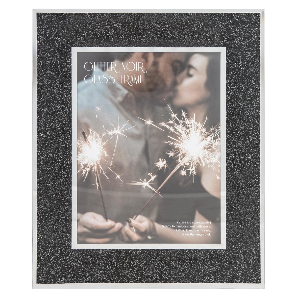 Glitter Noir Glass Frame - 7x5in – image 2