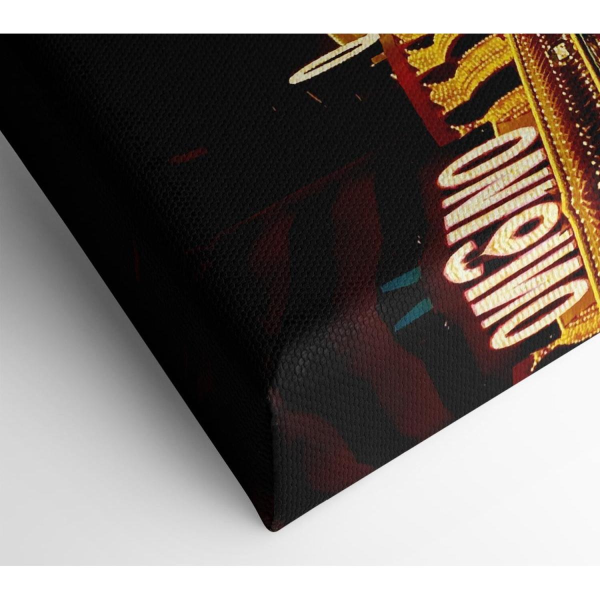 Las Vegas Strip Casino Heaven Canvas Print Wall Art - Yellow / 35.56cm – image 2