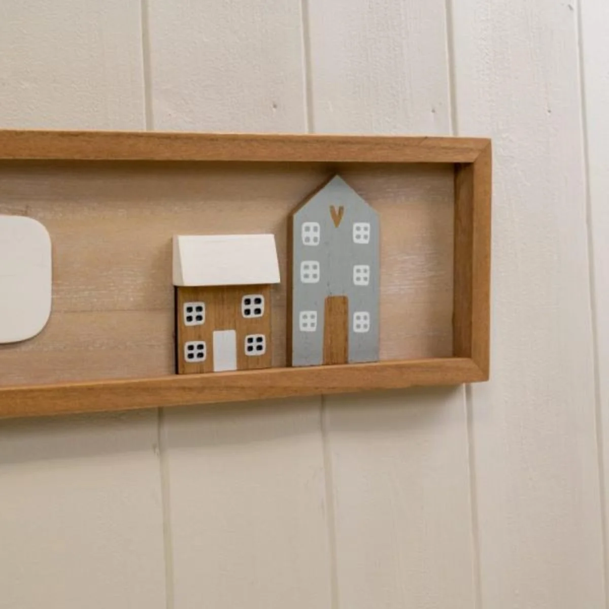 Natural Rectangle Wooden Sign 'Friends Are The People Who Make You - Brown – image 3