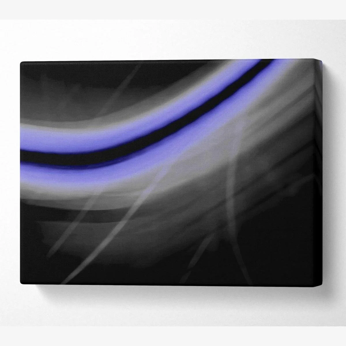 Grey Time Travel Canvas Print Wall Art - Yellow / 66.04cm – image 1