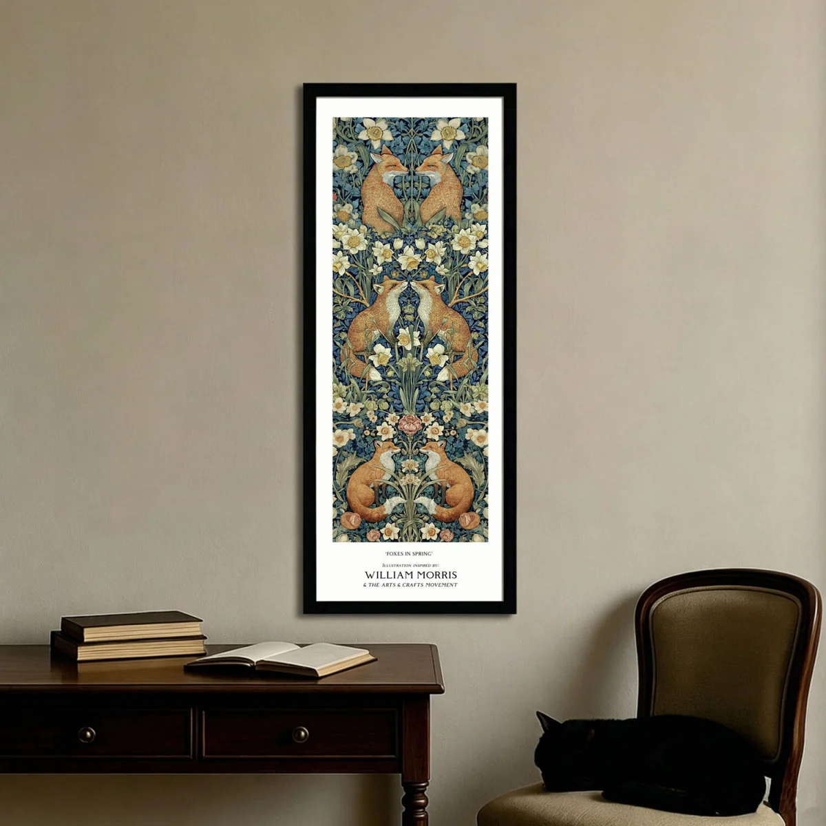 William Morris Inspired Animal Print – image 3