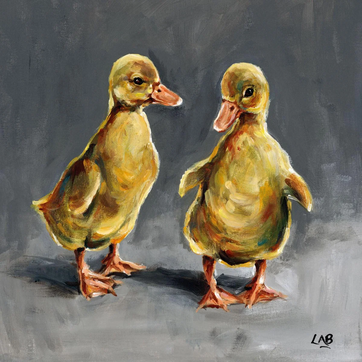 Louise Brown Ducklings Wooden Block – image 1