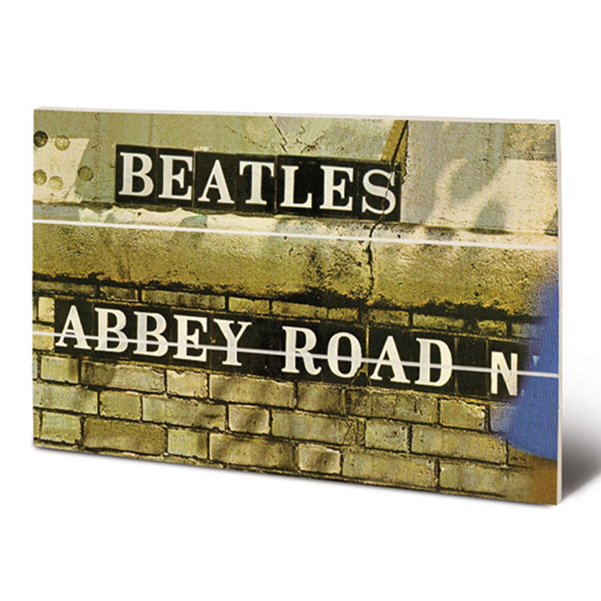 The Beatles (Abbey Road Weathered Sign) Wall Art – image 2
