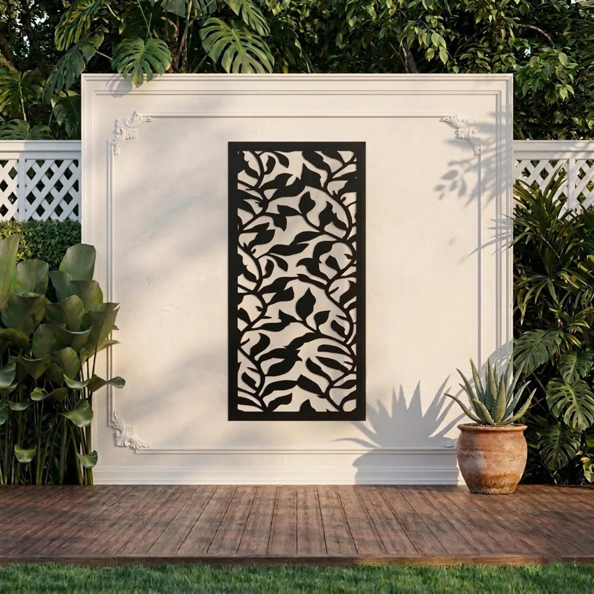 Silver Hood Screen Metal Wall Art - Black – image 2