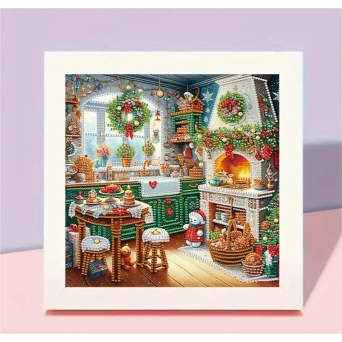 Christmas Kitchen Diamond Painting Kit - Multi – image 11