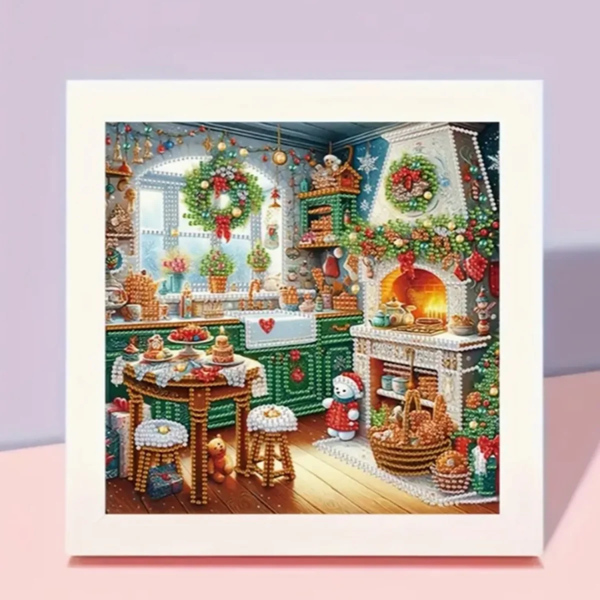 Christmas Kitchen Diamond Painting Kit - Multi – image 14