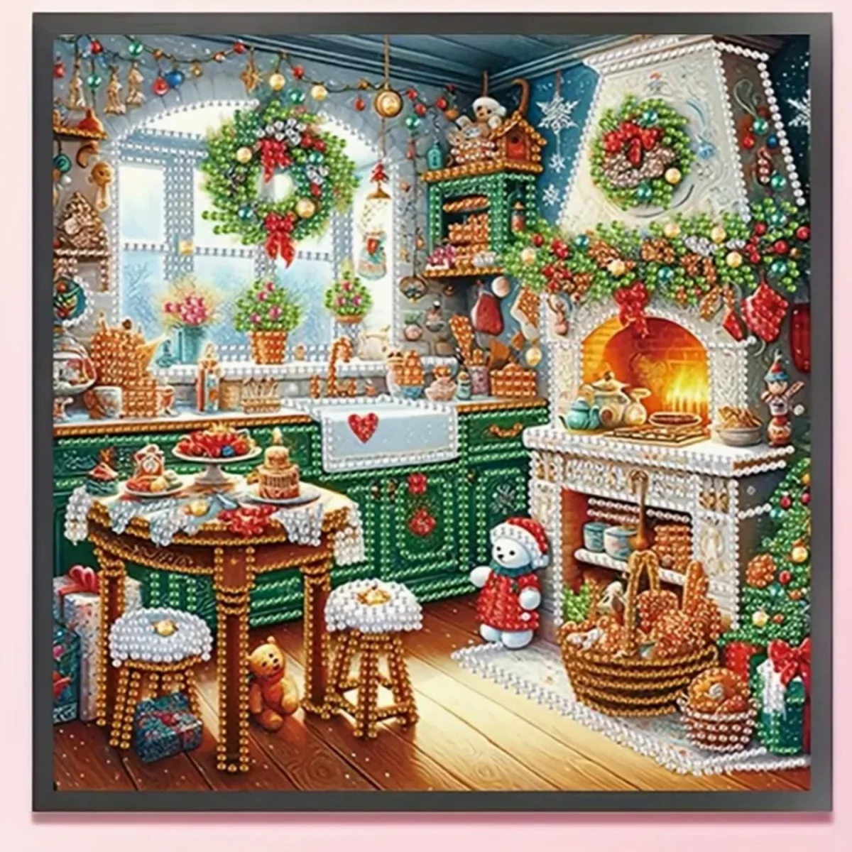 Christmas Kitchen Diamond Painting Kit - Multi – image 15