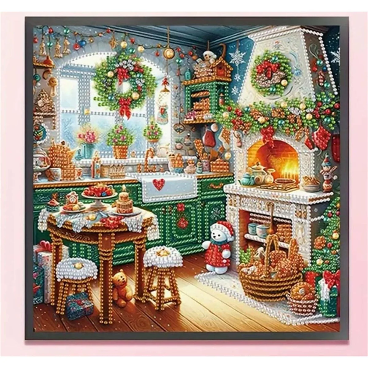 Christmas Kitchen Diamond Painting Kit - Multi – image 10