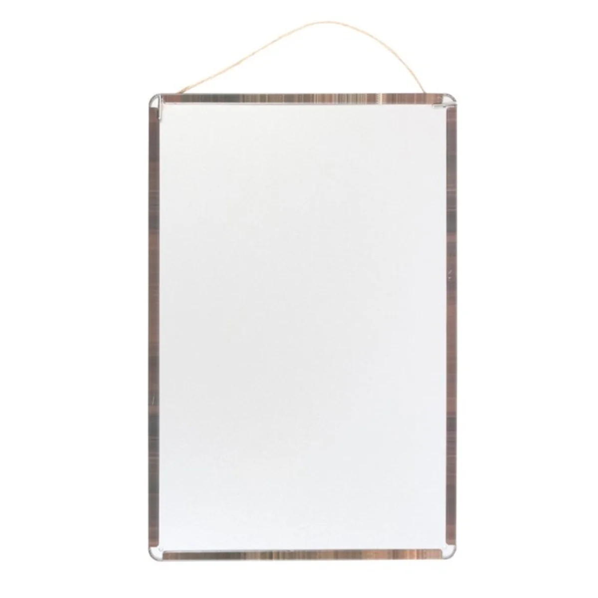 No Stupid People Metal Sign Funny Warning Gift 30cm x 20cm - White – image 2