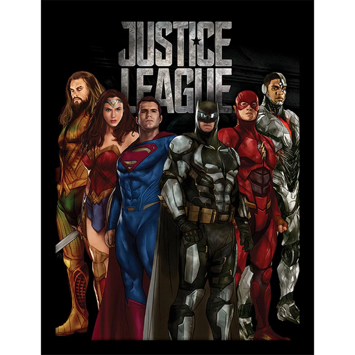 Justice League Movie (Stand Tall) Framed Print – image 2