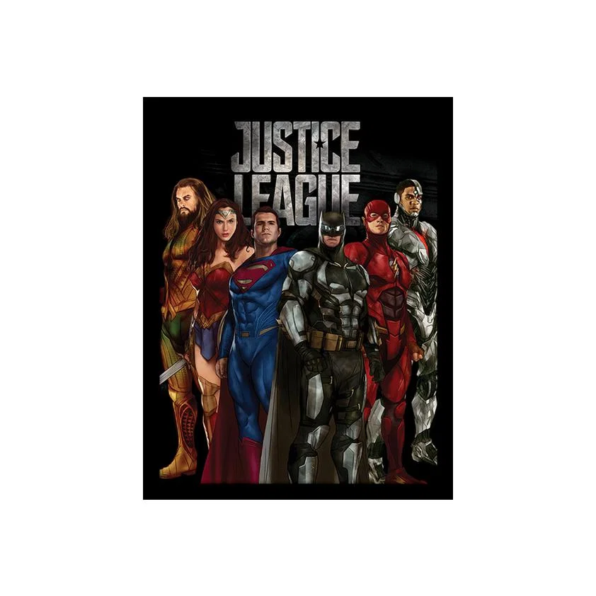 Justice League Movie (Stand Tall) Framed Print – image 1