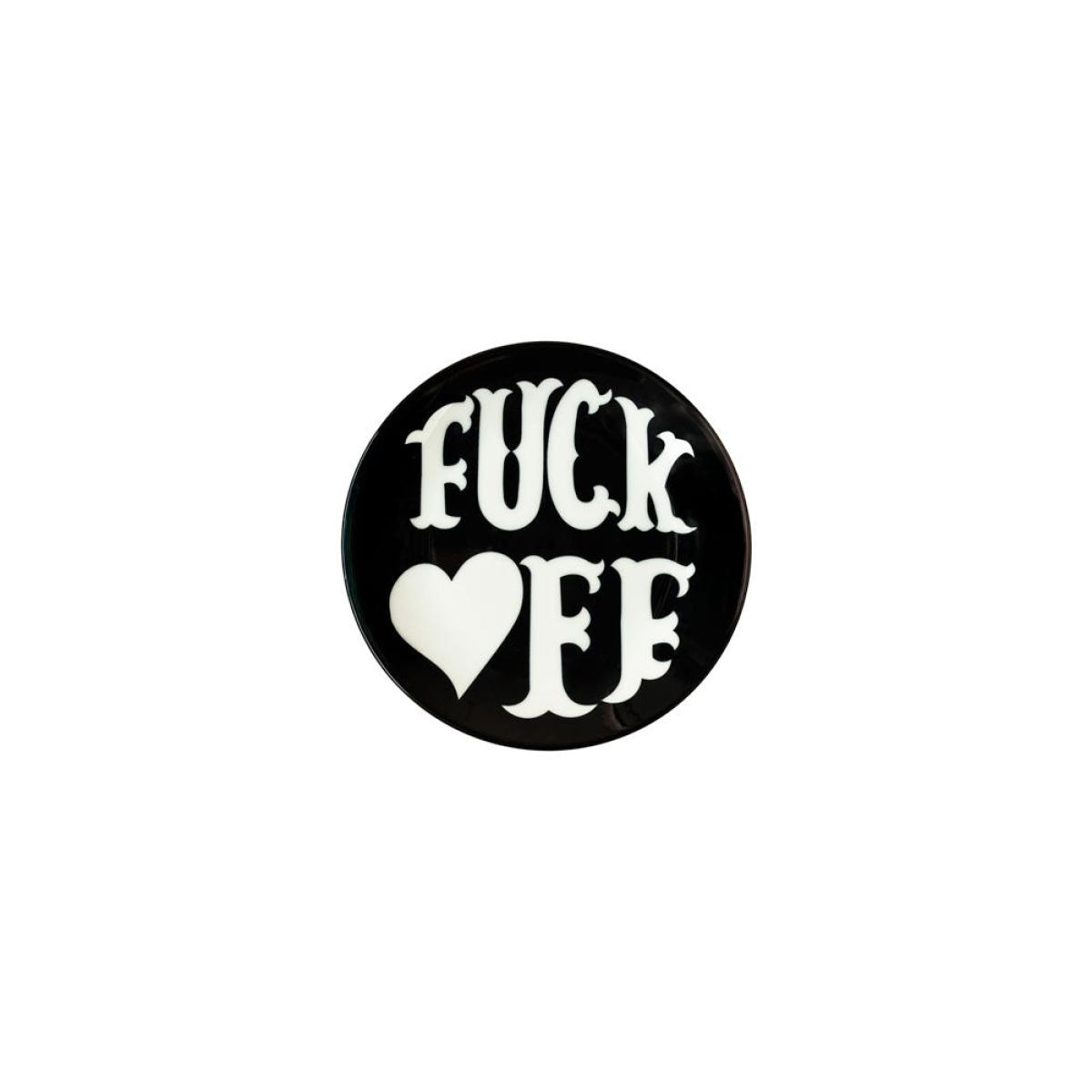 Fuck Off Decorative Wall Plate – image 2