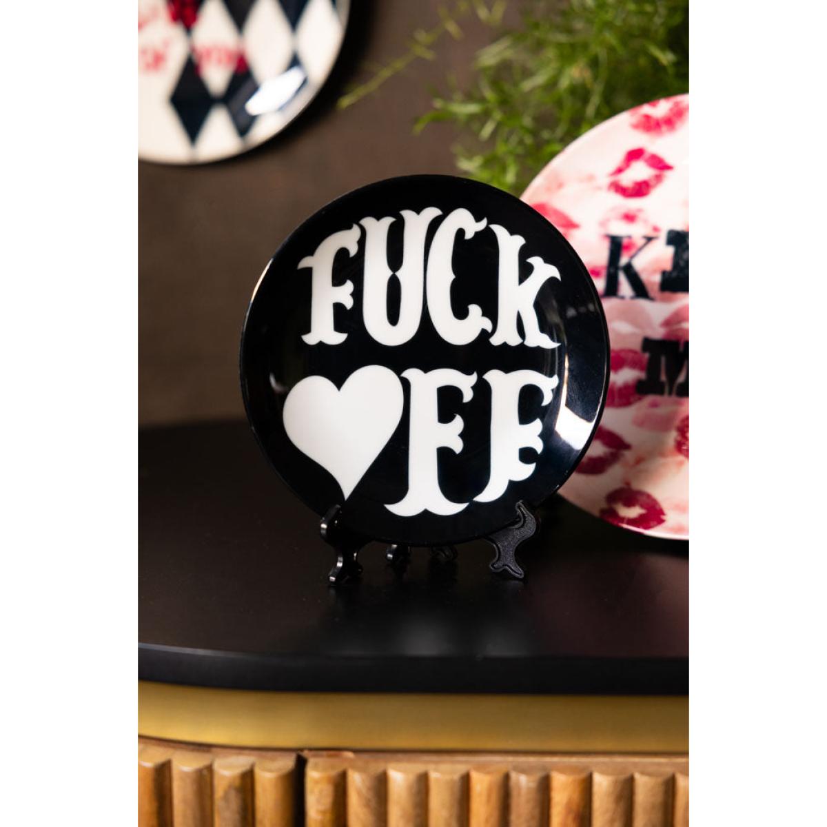 Fuck Off Decorative Wall Plate – image 7