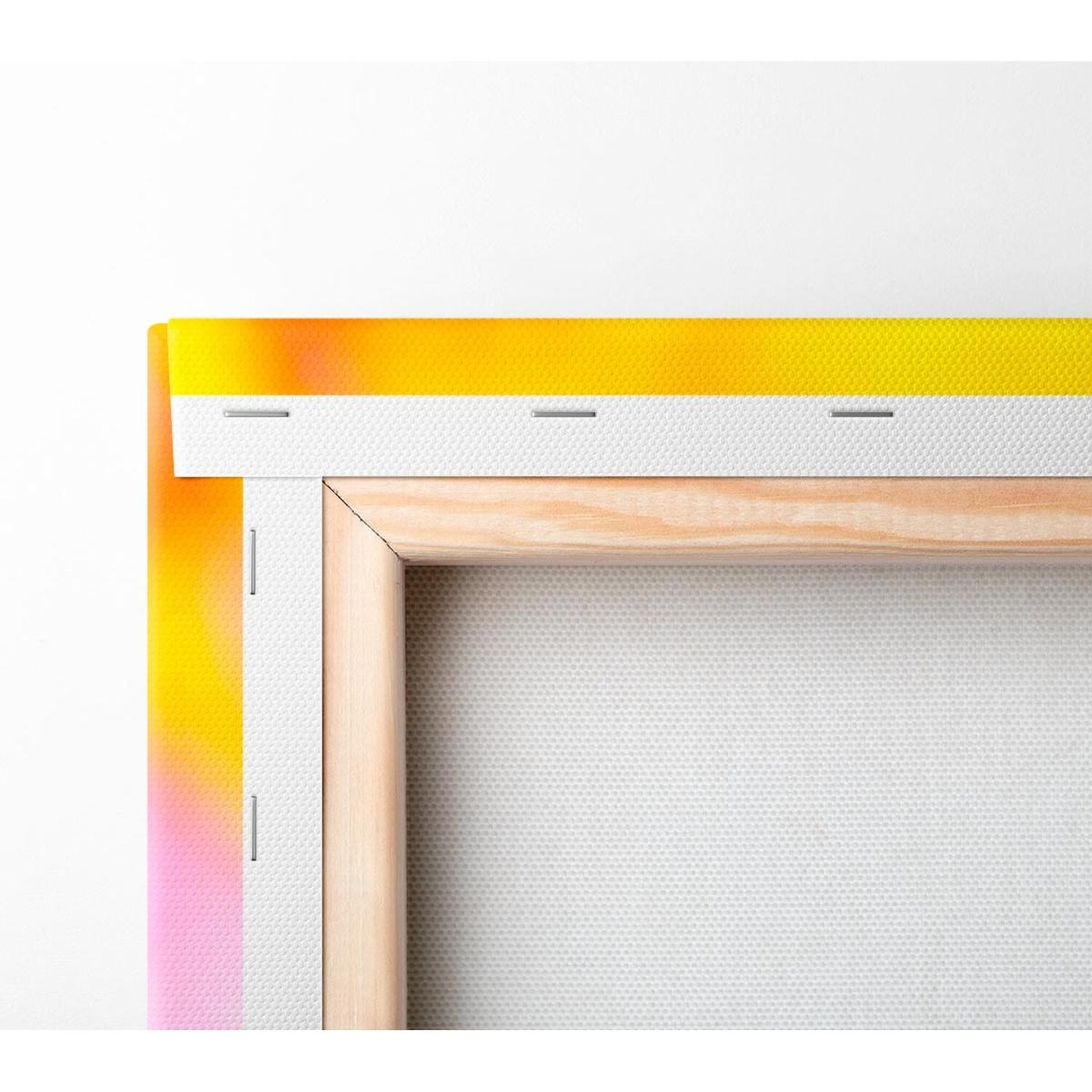Rainbow Mist Canvas Print Wall Art - Yellow / 66.04cm – image 3