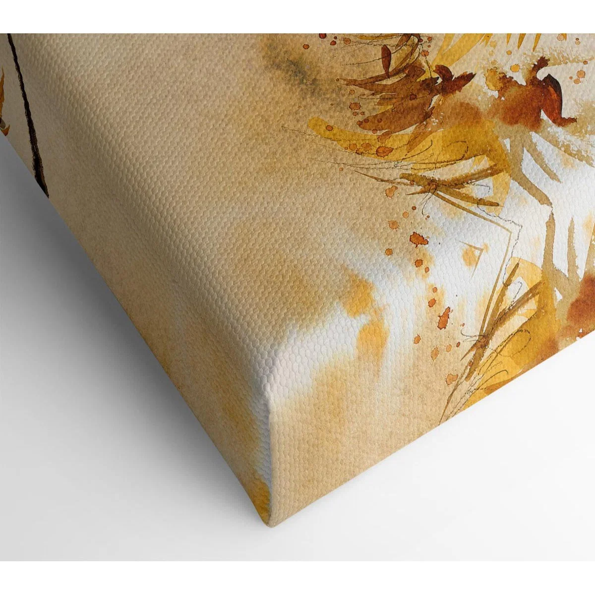 The Highland Cow Illustration - Yellow / Extra Large 32 x 48 – image 5