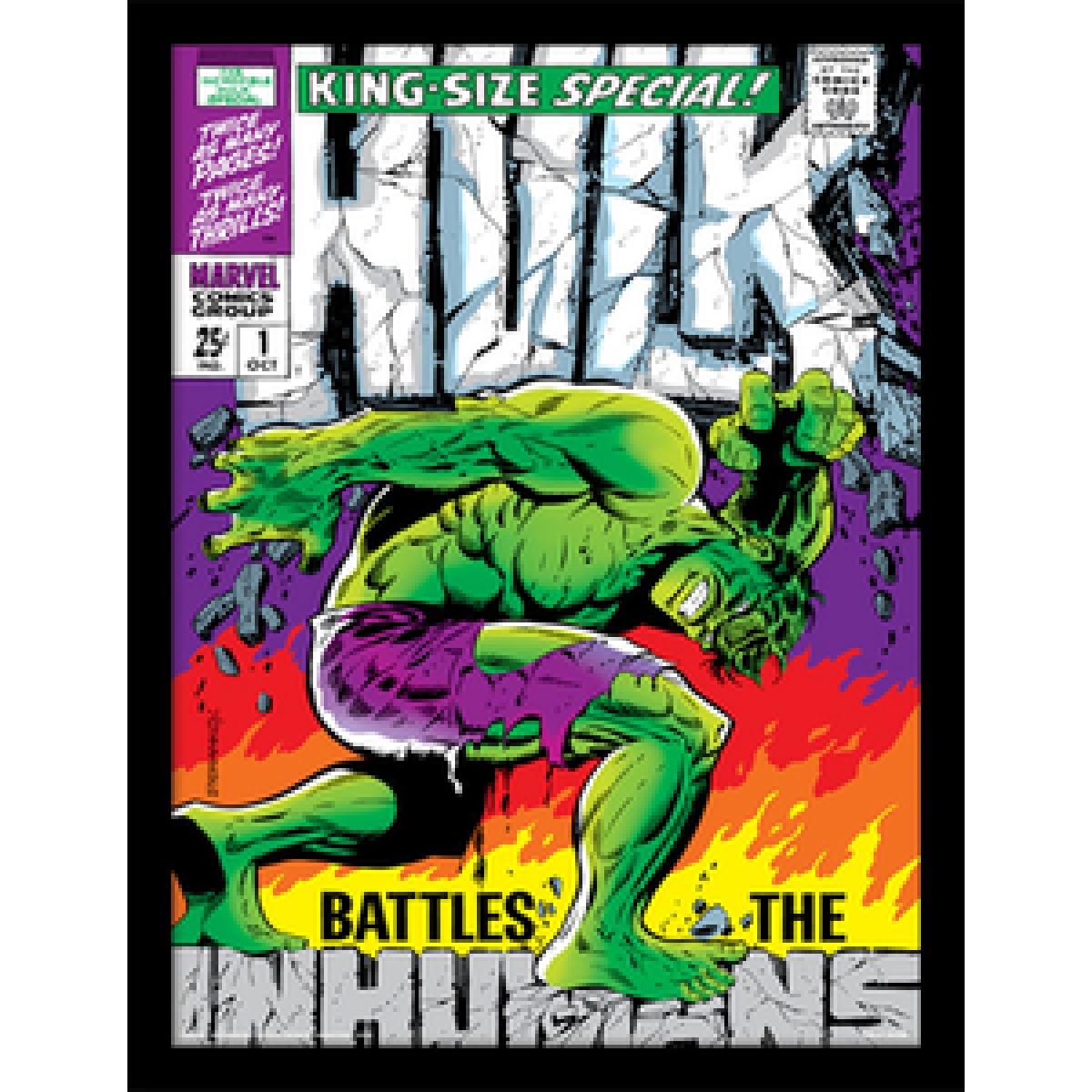 Incredible Hulk (Inhumans) Framed Print – image 2