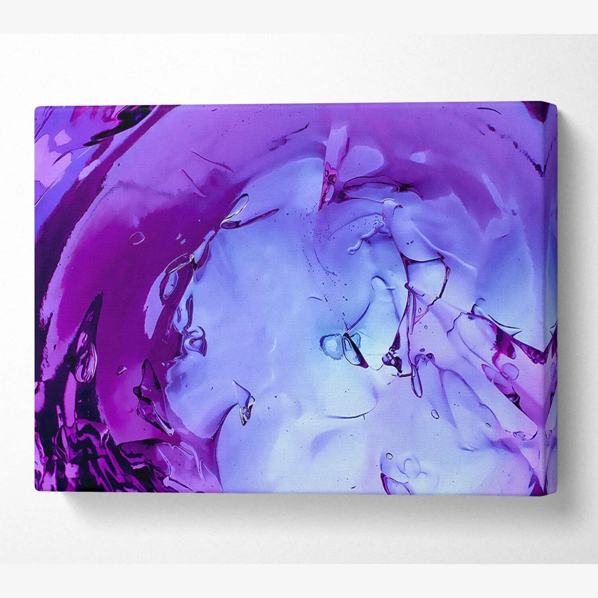 Liquid Infusion Canvas Print Wall Art - Yellow / 101.6cm – image 1