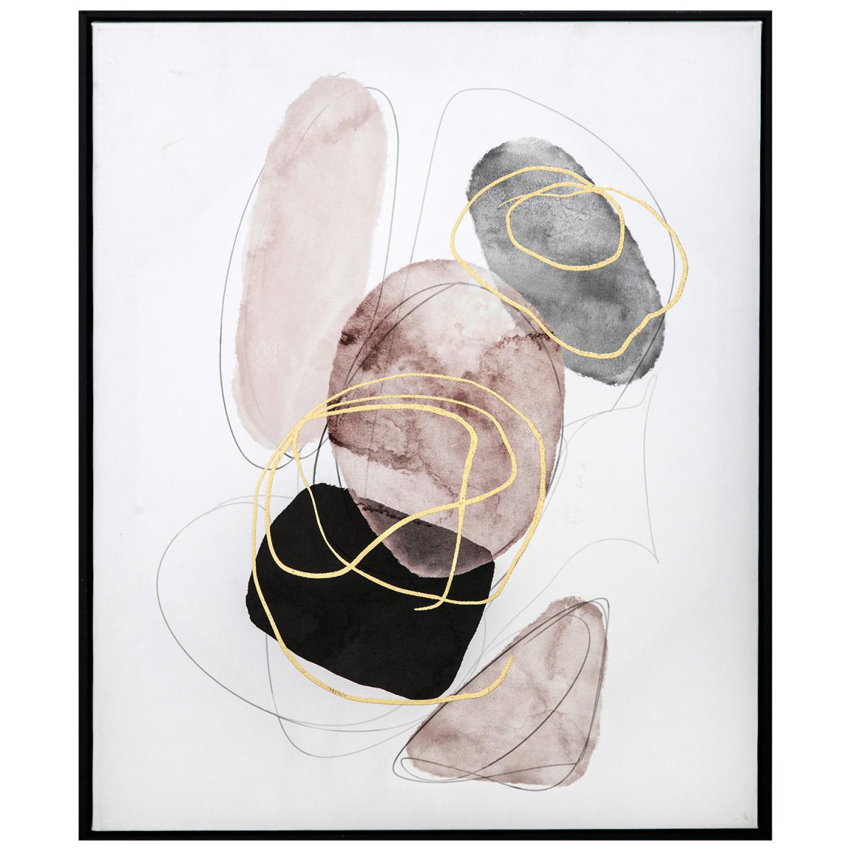 Abstract Foiled Framed Canvas – image 3