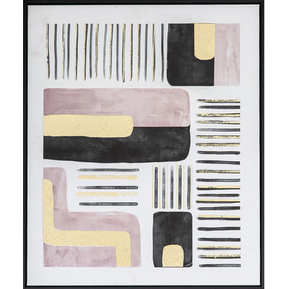 Abstract Foiled Framed Canvas – image 4