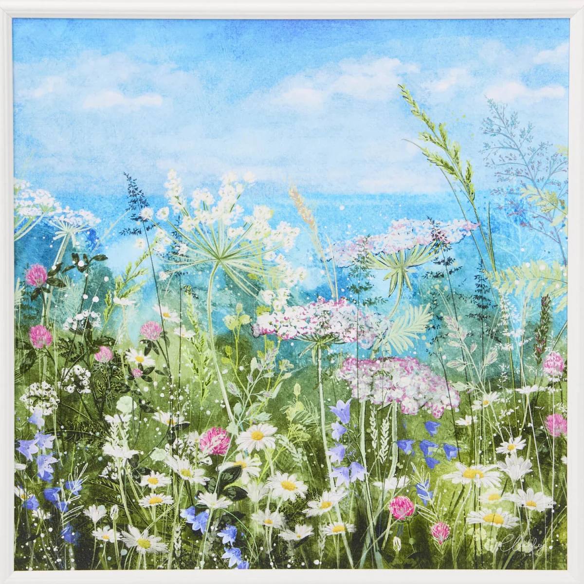 Seaside Bloom Framed Print Wall Art – image 2