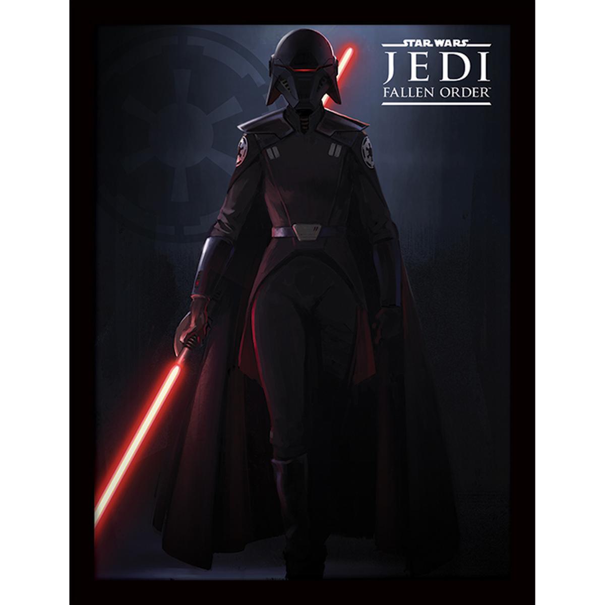 Star Wars Jedi Fallen Order (Inquisitor) Framed Print – image 2