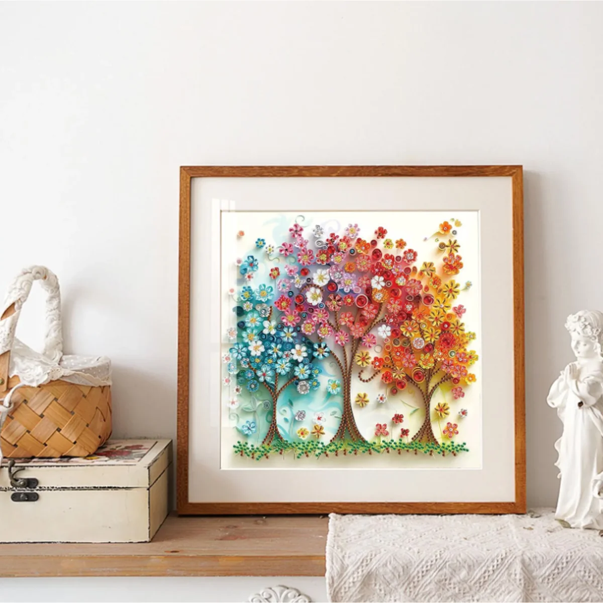 Floral Trees Diamond Painting Kit - Multi – image 12