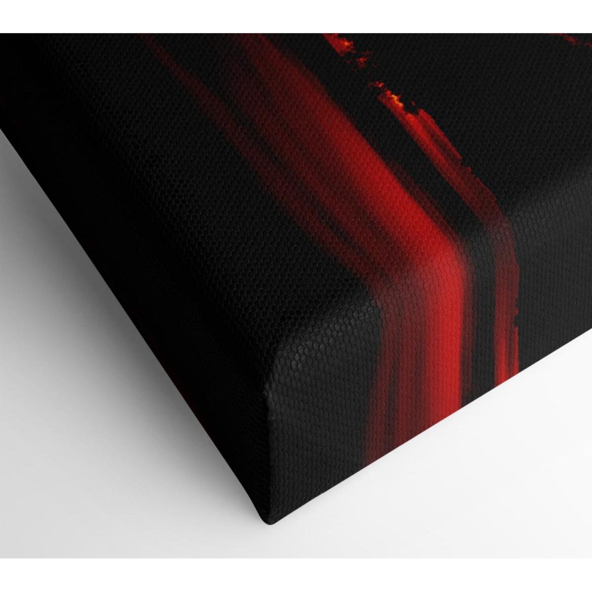 Red Fire Road Canvas Print Wall Art - Yellow / 81.28cm – image 2