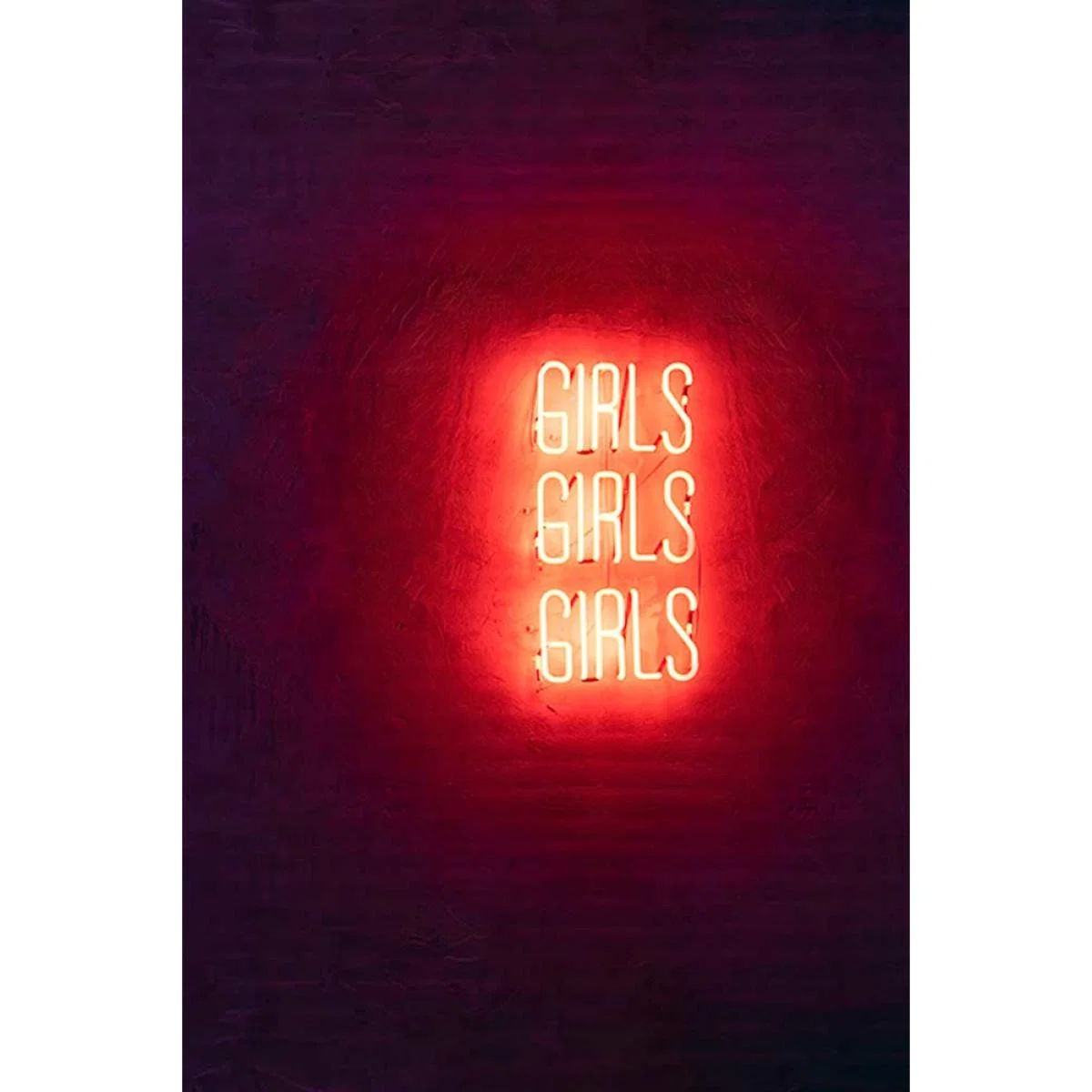 Framed Boys Girls Neon Art Print – image 4