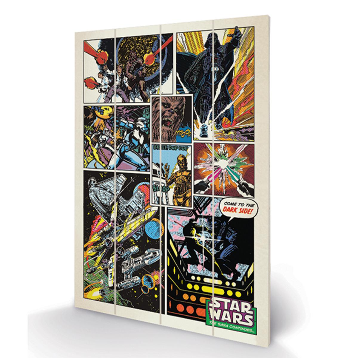 Star Wars (Retro Comic) Wall Art - Colourful – image 2