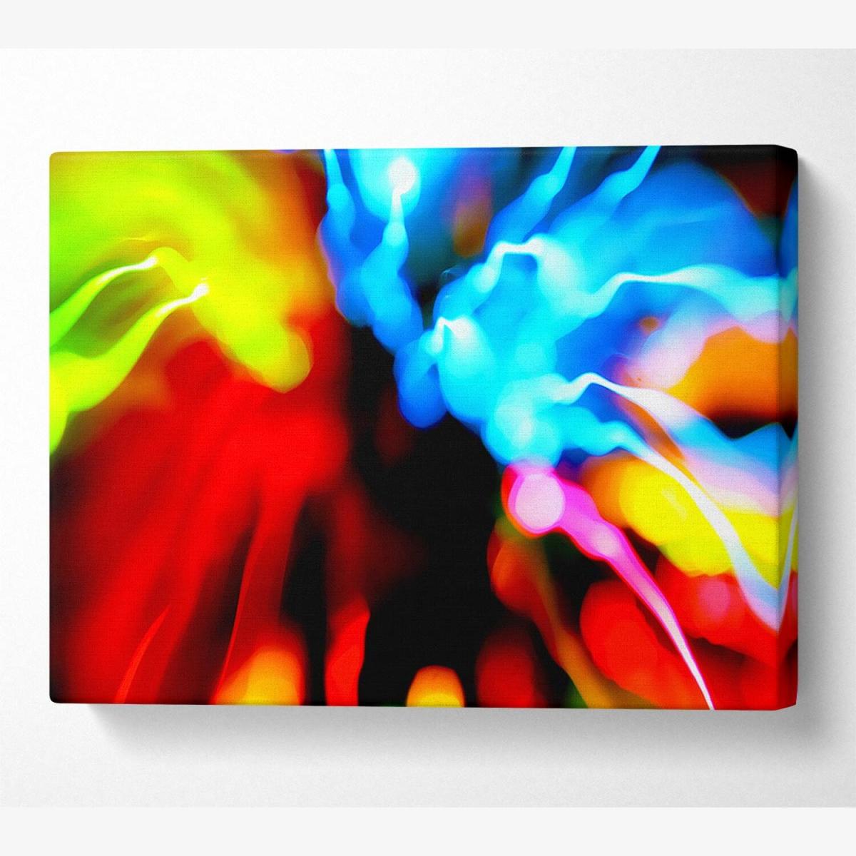 Earths Energy Canvas Print Wall Art - Yellow / 35.56cm – image 1