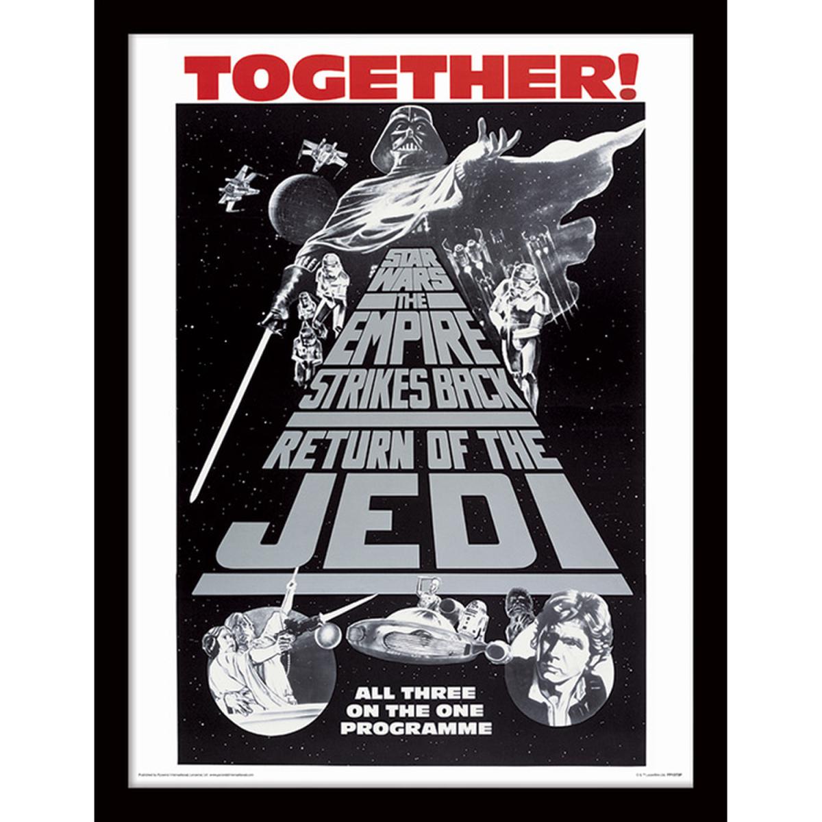 Star Wars (Trilogy Together) Framed Print – image 2